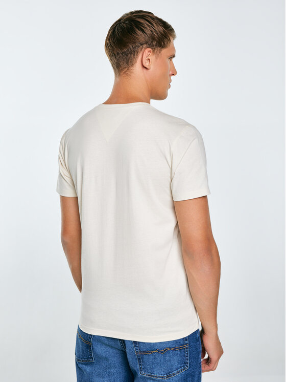 BIG STAR BIG STAR T-Shirt MIFER Kremowy Basic Fit