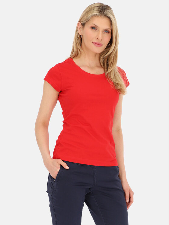 L’AF L’AF T-Shirt Tara Czerwony Regular Fit