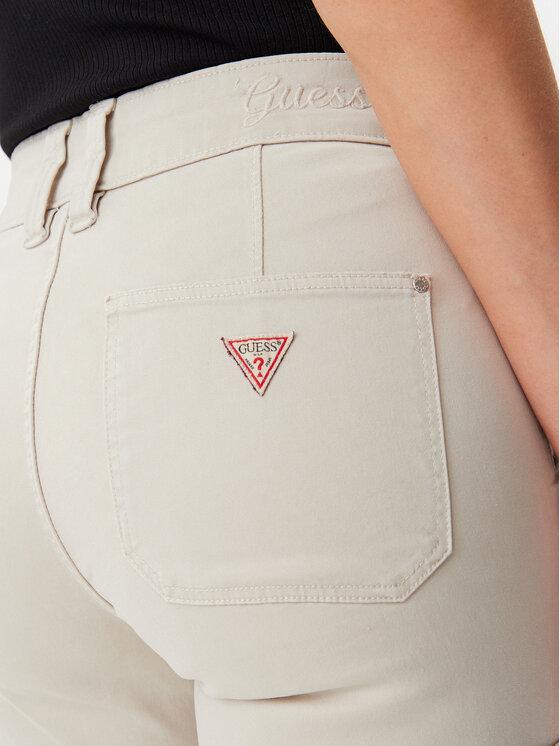 Guess Guess Джинси W5GA1B W93CL Écru Slim Fit