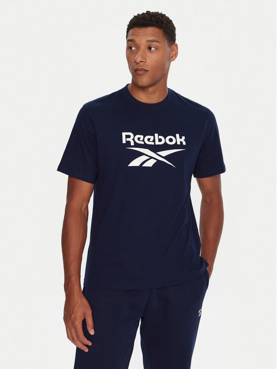 Reebok Reebok T-Shirt RK25141CCM Granatowy Regular Fit