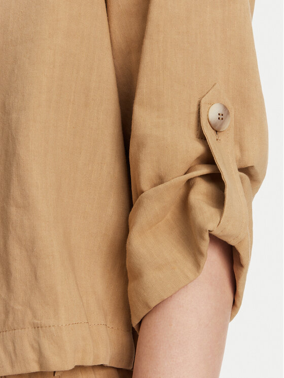 Marella Marella Giacca da abito Malibu 2513041055 Beige Relaxed Fit