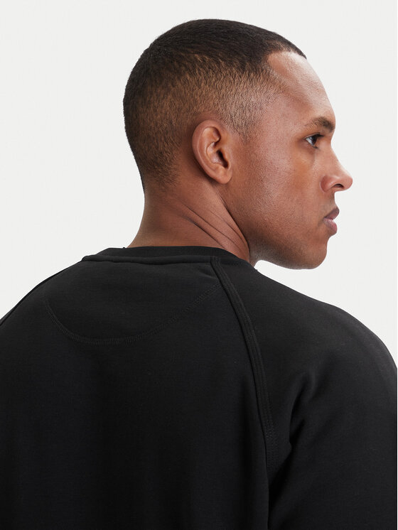 adidas adidas Mikina Trefoil Essentials IY4932 Čierna Regular Fit