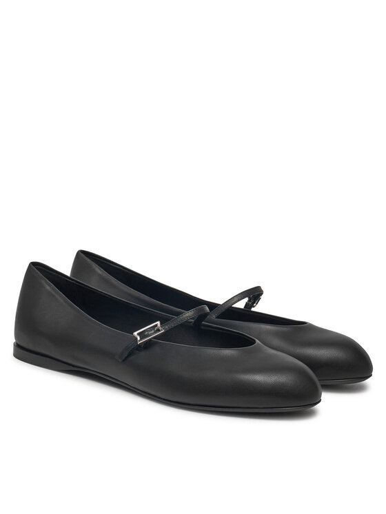 Max Mara Max Mara Baleriny Mmballet 2514521171600 Czarny
