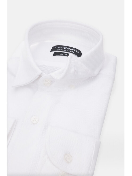 Lancerto Lancerto Koszula Danielle KO073222000021 Biały Slim Fit