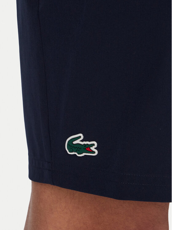 Lacoste Lacoste Sportovní kraťasy GH7413 Tmavomodrá Regular Fit