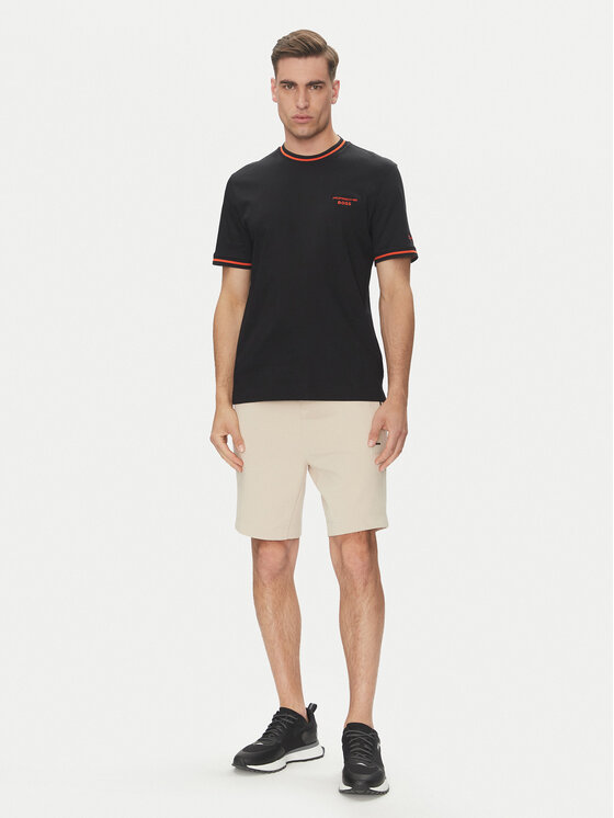 BOSS BOSS Футболка C-Taut 197 50543341 Чорний Regular Fit