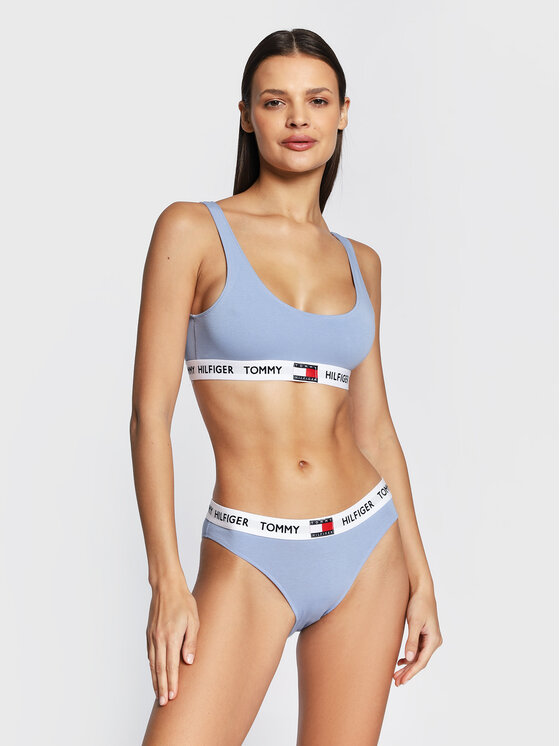 Tommy Hilfiger Tommy Hilfiger Biustonosz top UW0UW02225 Niebieski