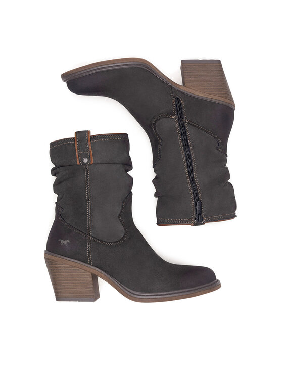 Mustang Mustang Cizme și botine cowboy 1479-501 Gri