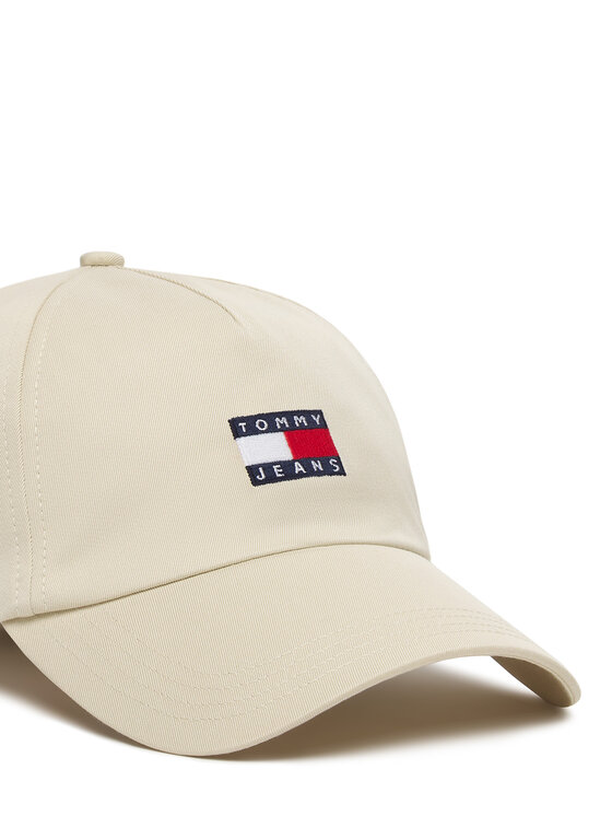 Tommy Jeans Tommy Jeans Καπέλο Jockey Tjw Heritage Core 5 Panel Cap AW0AW16991 Μπεζ