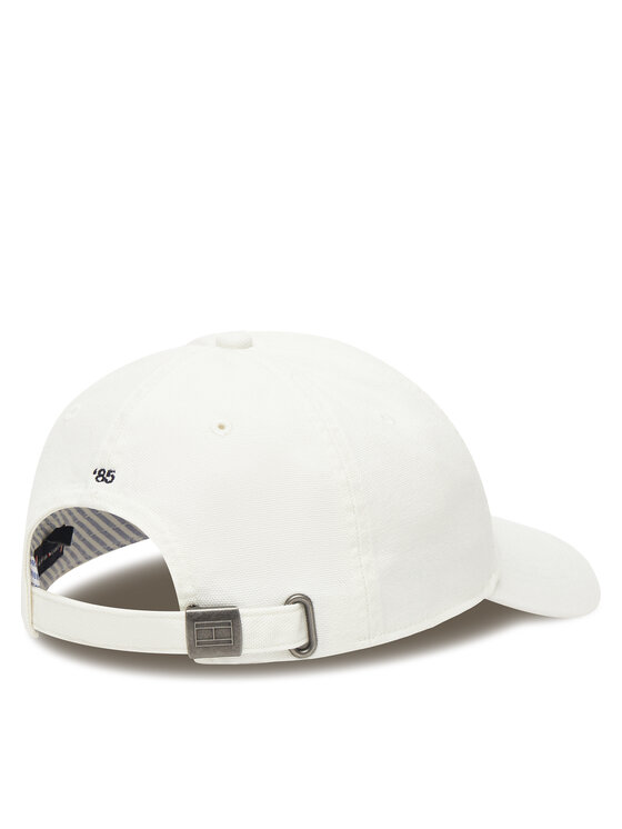 Tommy Hilfiger Tommy Hilfiger Șapcă Flag Soft 6 Panel AM0AM13426 Alb