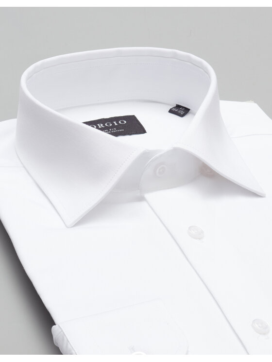Borgio Borgio Koszula simeria Biały Slim Fit