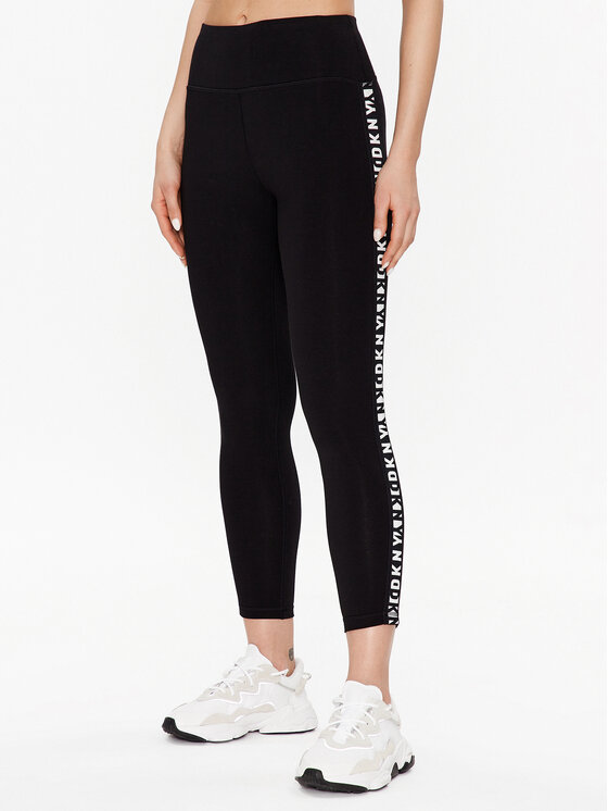 DKNY Sport Leggings DP2P1939 Crna Classic Fit