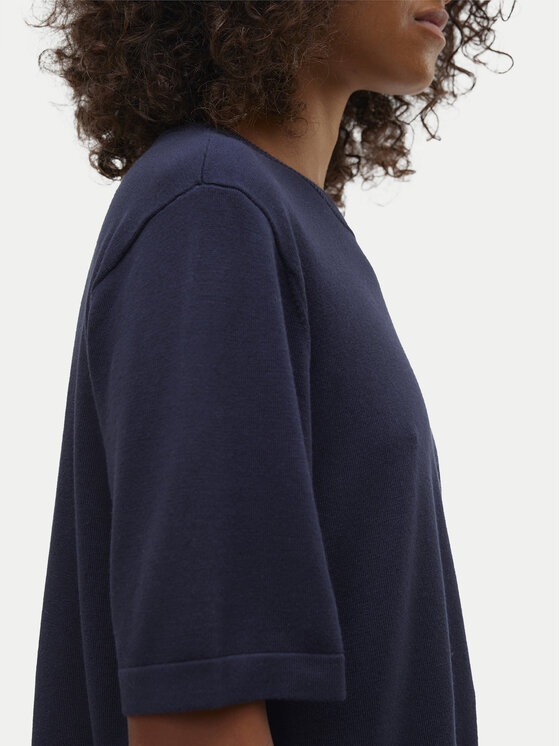 Vero Moda Vero Moda Pulover Silje 10320460 Mornarsko modra Oversize