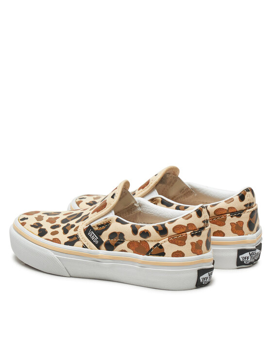 Vans Vans Tenisky Classic Slip-On Glitter VN000CYGBF21 Béžová