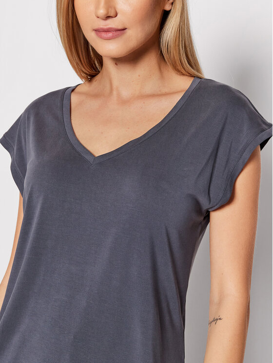 Vero Moda Vero Moda T-shirt Filli 10247666 Siva Regular Fit