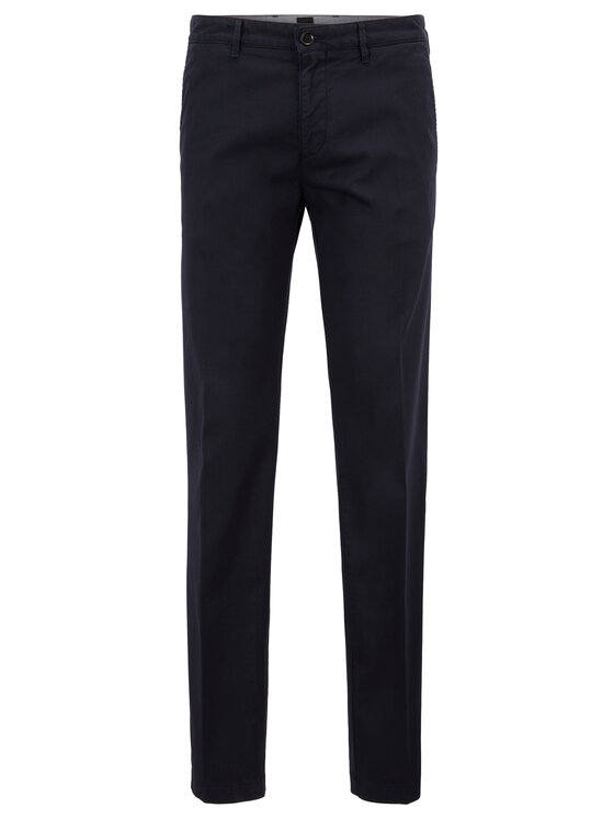 BOSS Boss Chino-püksid Crigan3-D 50325944 Must Regular Fit