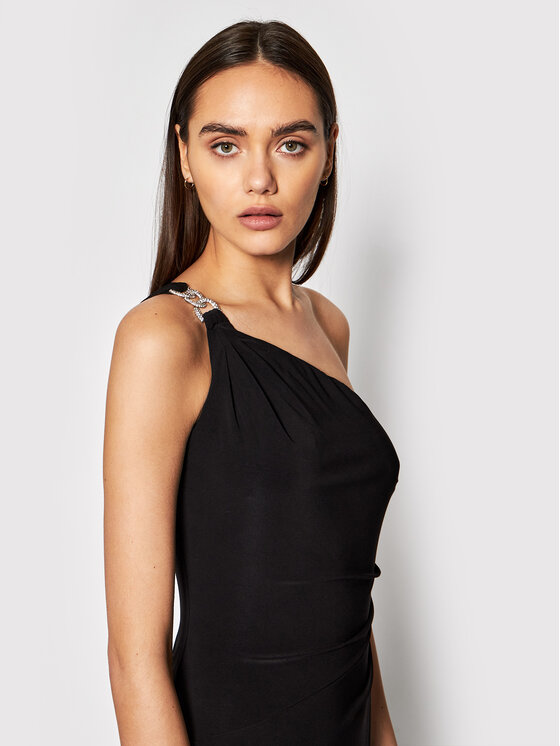 LAUREN RALPH LAUREN Lauren Ralph Lauren Vakarinė suknelė 253751483004 Juoda Slim Fit