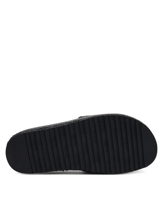 Guess Guess Šlepetės FLJLNY FAB19 Juoda