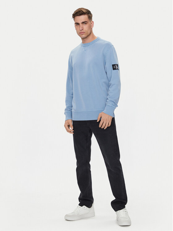 Calvin Klein Jeans Calvin Klein Jeans Felpa J30J325145 Blu Regular Fit