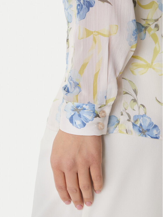 Guess Guess Πουκάμισο W6RH73 WDW82 Λευκό Regular Fit