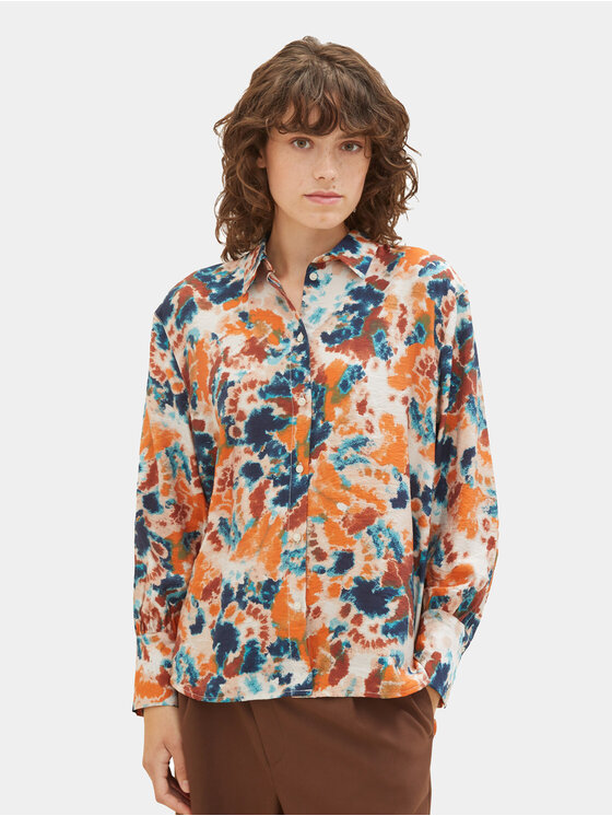 Tom Tailor Tom Tailor Srajca 1037889 Pisana Regular Fit