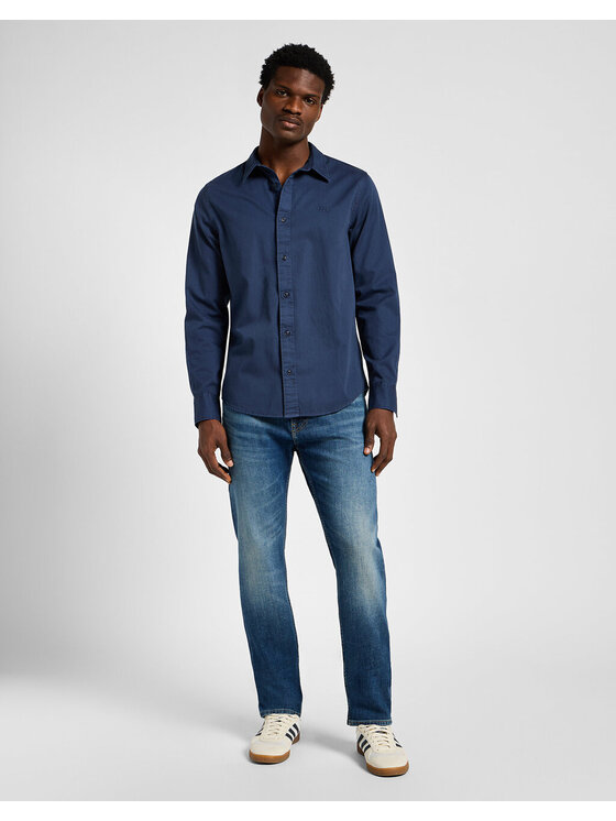 Lee Lee Jeansy RIDER Niebieski Slim Fit