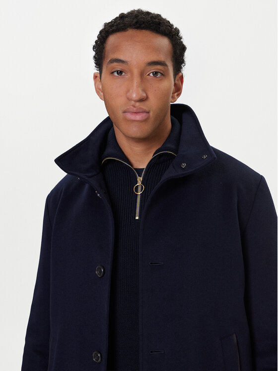 Paul&Shark Paul&Shark Wollmantel 15312418 Dunkelblau Regular Fit