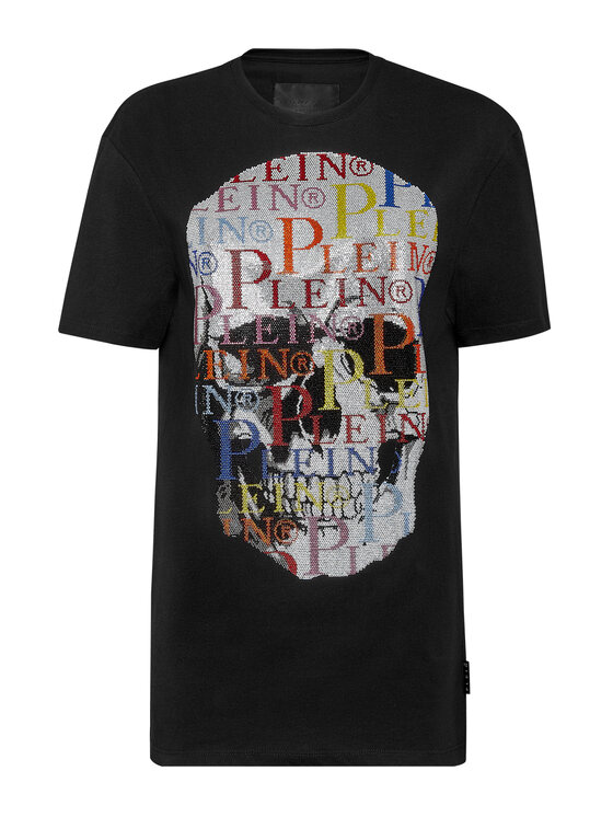 PHILIPP PLEIN PHILIPP PLEIN T-Shirt 2331 Černá Regular Fit