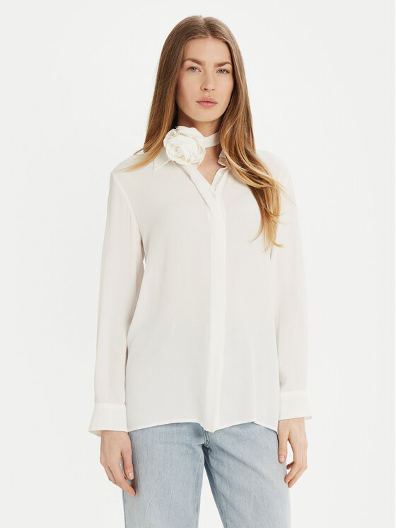 Marella Marella Cămașă Inaco 2513111161 Alb Regular Fit