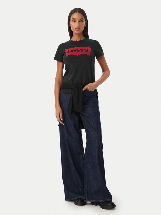 Levi's® Levi's® Тишърт The Perfect Graphic Tee 17369-0201 Черен Regular Fit