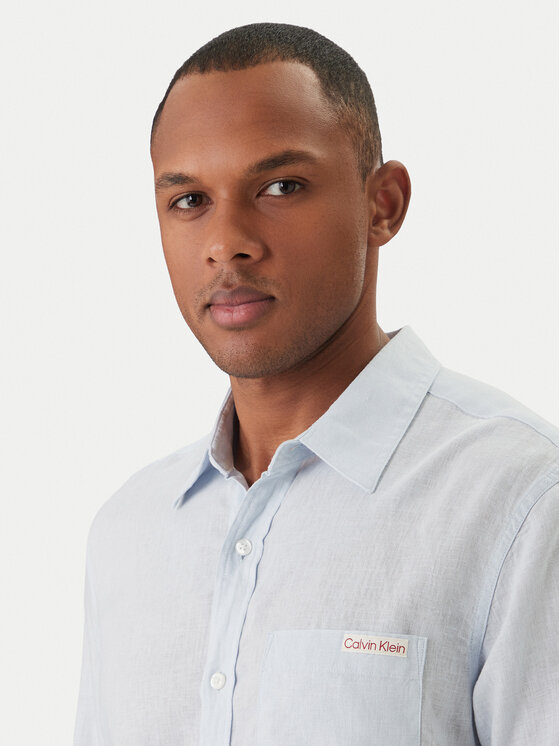 Calvin Klein Jeans Calvin Klein Jeans Риза LV04RF121G Светлосиньо Regular Fit