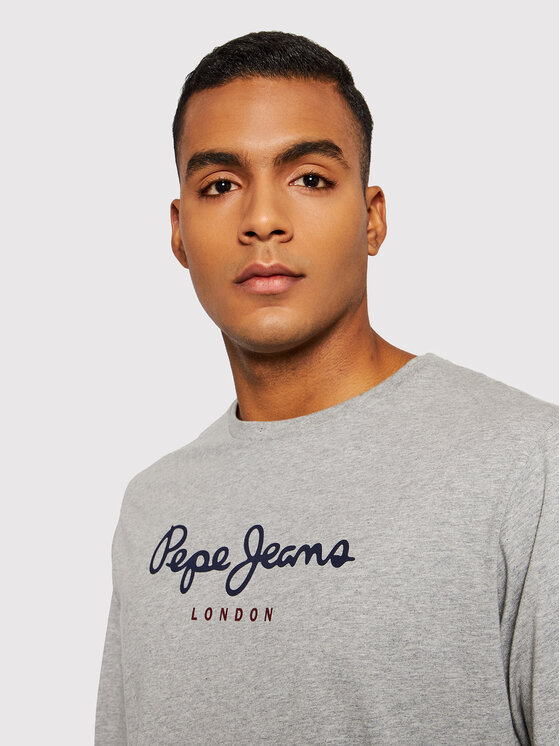 Pepe Jeans Pepe Jeans Pikkade varrukatega T-särk Eggo PM508209 Hall Regular Fit