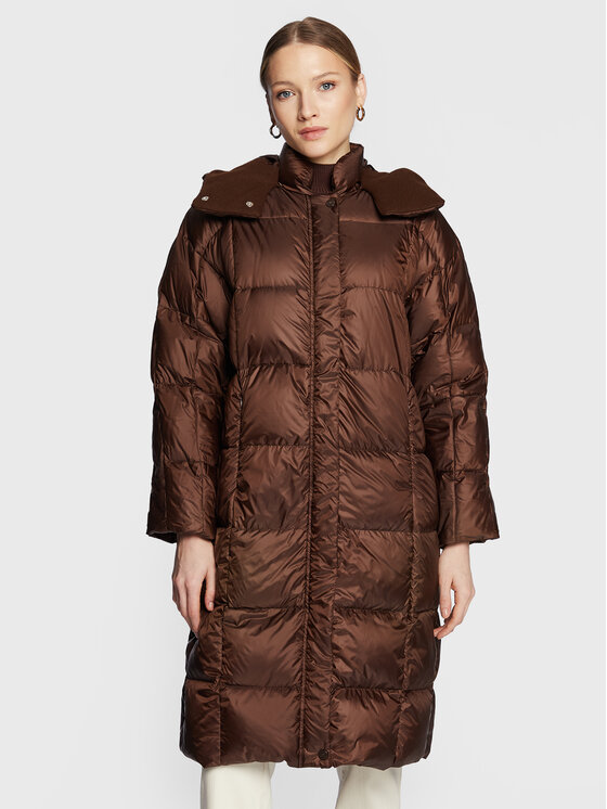 Marella Geacă din puf Adele 34960129 Maro Regular Fit