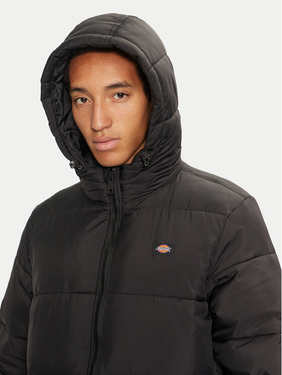 Dickies Dickies Télikabát Waldenburg DK0A4YEY Fekete Regular Fit