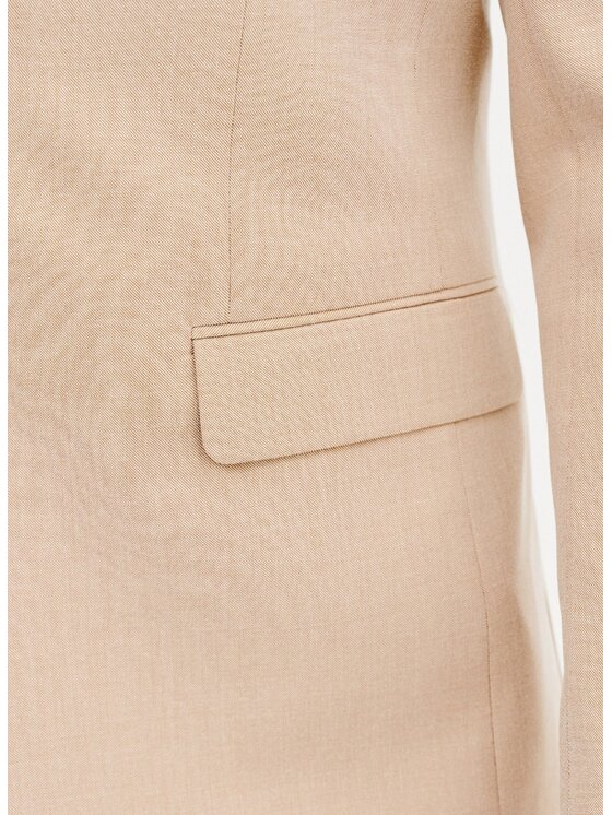 Pako Lorente Pako Lorente Marynarka P25SF-3G-009 Beżowy Slim Fit