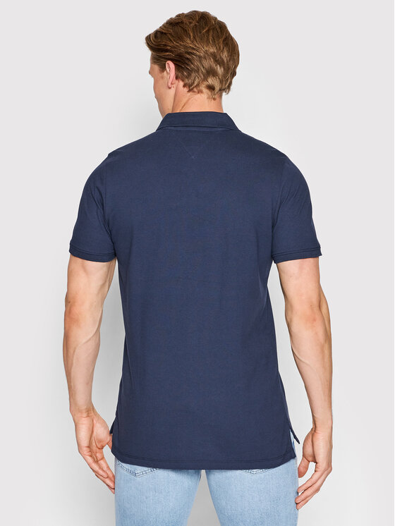 Tommy Jeans Tommy Jeans Polo Solid Stretch DM0DM12219 Blu scuro Slim Fit