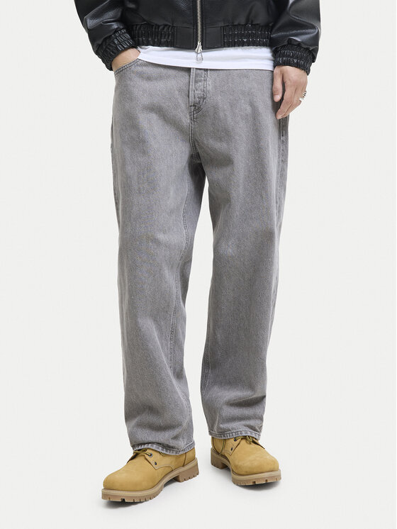 Jack & Jones Jack & Jones Τζιν Alex 12278097 Γκρι Baggy Fit