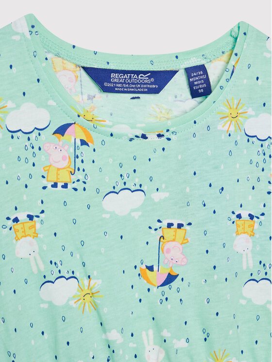 Regatta Regatta Sukienka letnia Peppa RKD018 Niebieski Regular Fit
