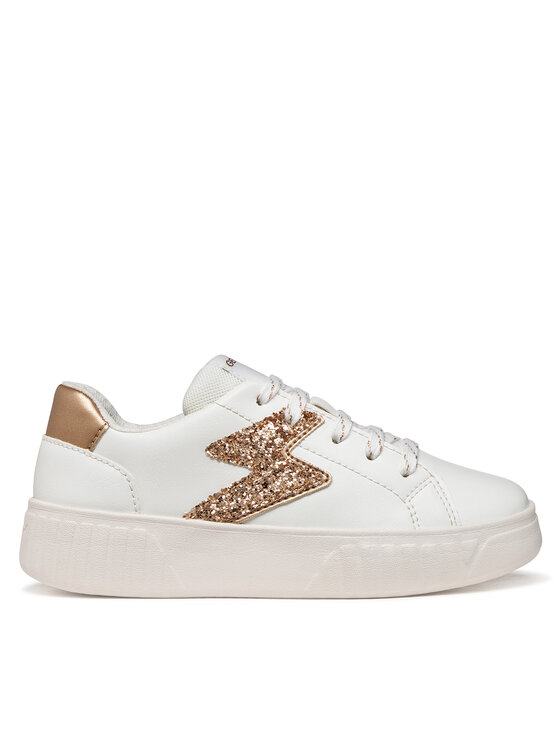 Geox Geox Сникърси J Mikiroshi Girl J45DVA 054EW C1ZH8 D Бял