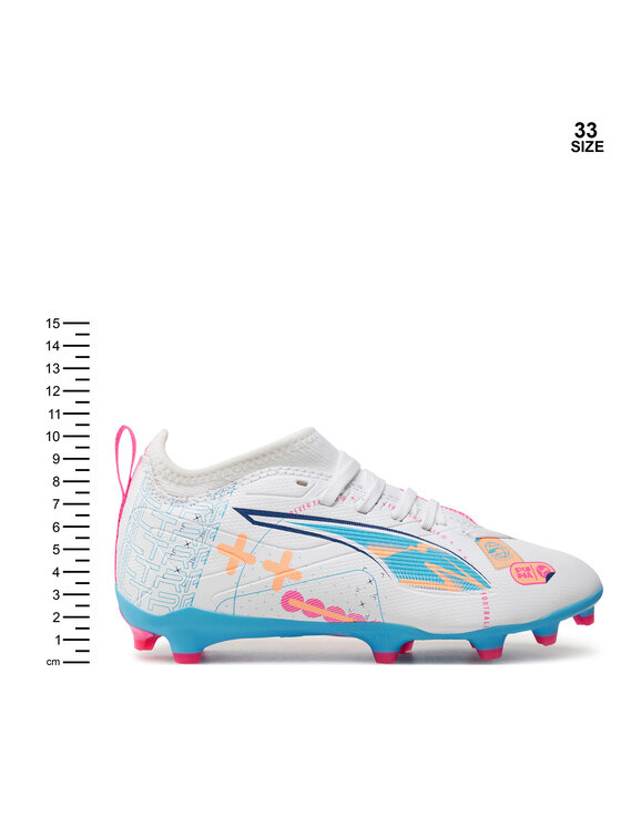 Puma Puma Fußballschuhe ULTRA 5 MATCH VOL. UP FG/AG Jr 108065 01 Weiß