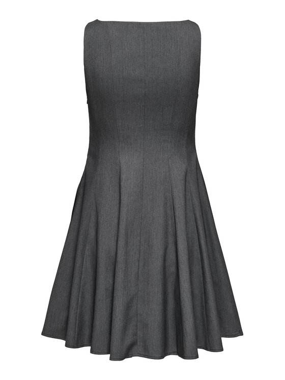 ONLY ONLY Ikdienas kleita Lunita 15370914 Tumši pelēka Regular Fit