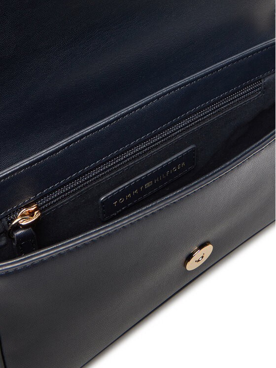 Tommy Hilfiger Tommy Hilfiger Torebka Th Icon Conv AW0AW17677 Granatowy