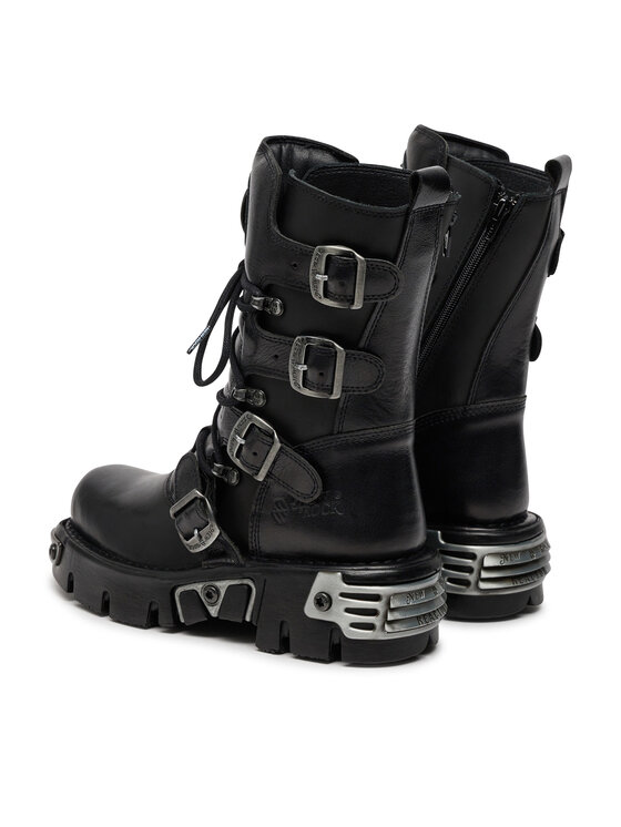 NEW ROCK NEW ROCK Bakancs M-373LUNA-S1 Fekete