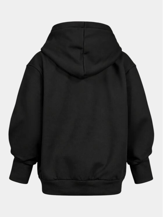 MADE BY SOCIETY MADE BY SOCIETY Kurtka przejściowa WIDE Hoodie - H37680 Czarny Basic Fit