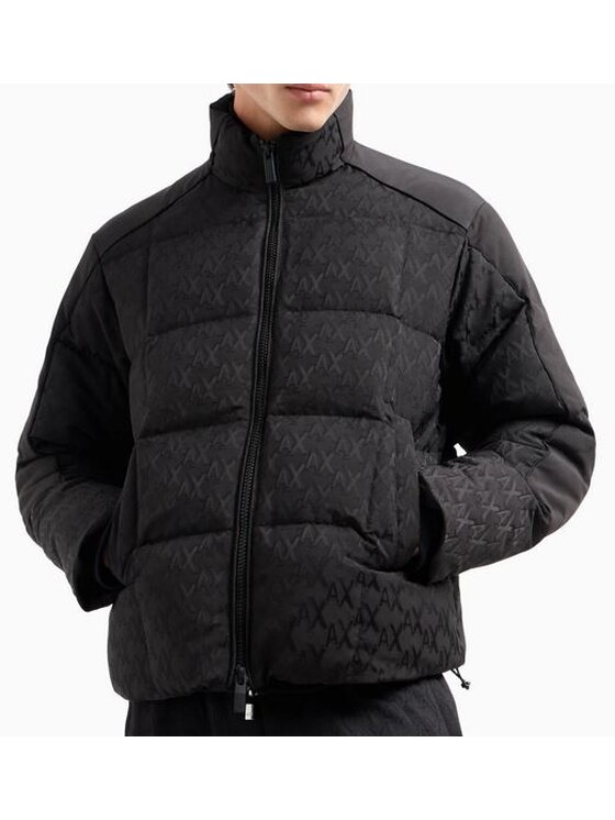 Armani Exchange Armani Exchange Kurtka zimowa 6DZBL2 ZN5GZ 1200 Czarny Regular Fit