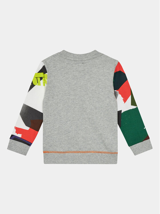 Guess Guess Felpa N4RQ02 KA6R3 Grigio Regular Fit