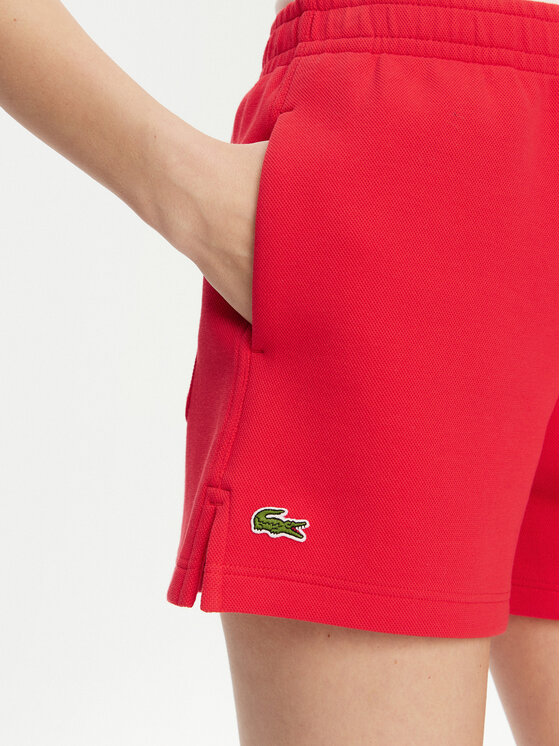Lacoste Lacoste Športne kratke hlače GF9606 Rdeča Regular Fit