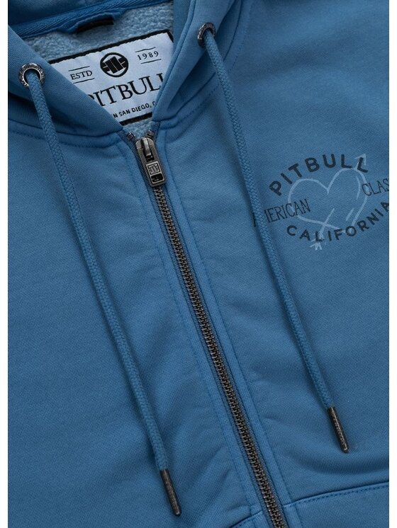PITBULL PITBULL Bluza MANZANITA HEART Niebieski Regular Fit