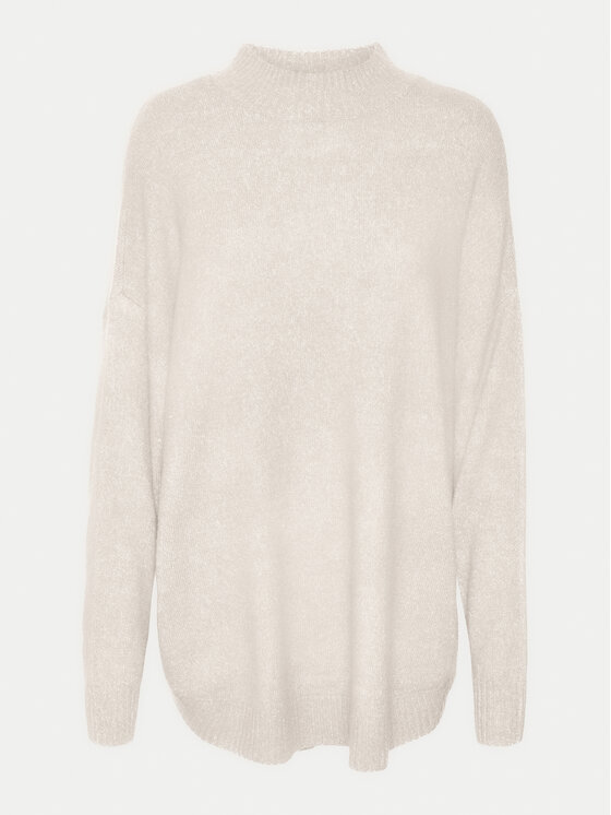 Vero Moda Vero Moda Džemper Plaza 10290784 Bež Loose Fit