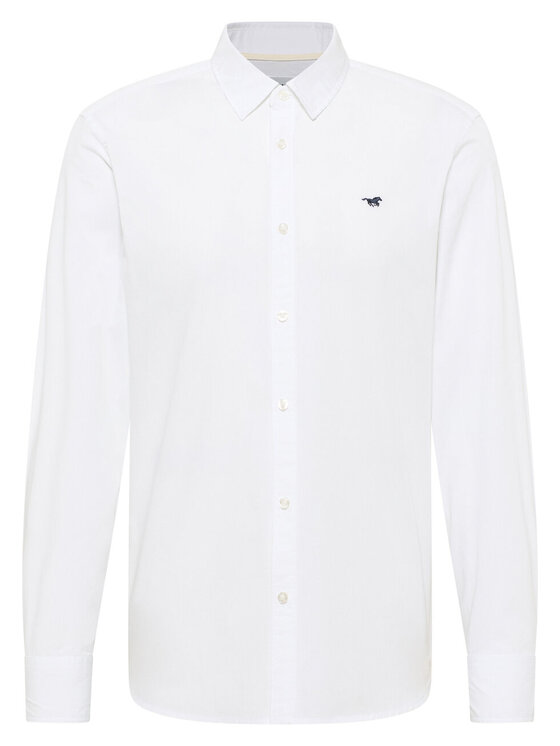 Mustang Košeľa Canton 1016238 Biela Slim Fit